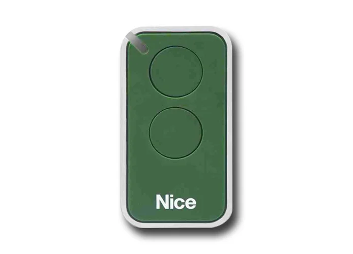 nice mando 2 canales serie inti verde inti2g