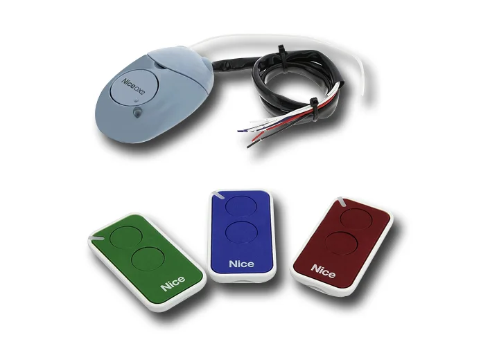 nice kit mandos receptor serie inti rojo verde azul intikit