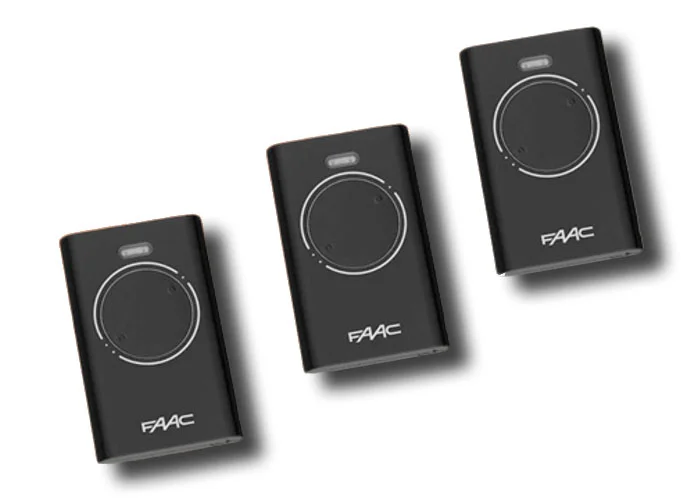 faac 3 mandos 2 canales 433mhz xt2 433 slh lr 7870071 (new code 787032)