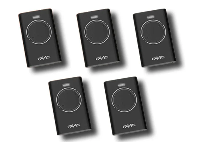 faac 5 mandos 2 canales 868mhz xt2 868 slh lr 7870091 (new code 787030)