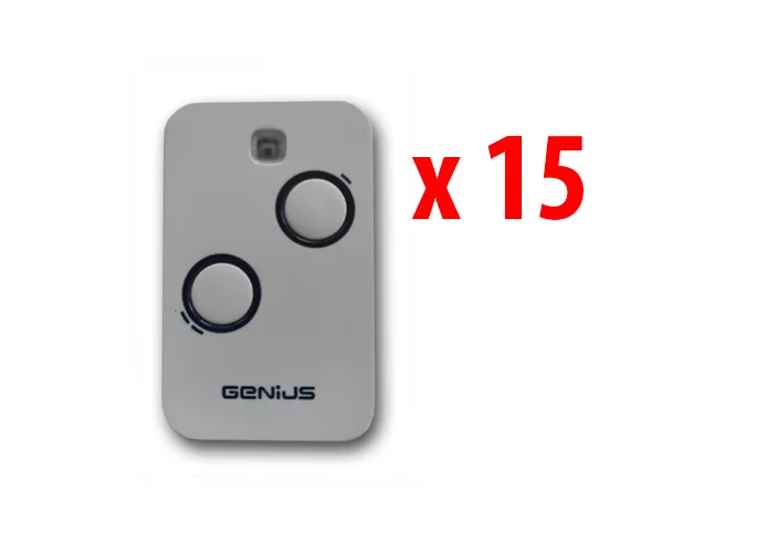genius 15 mandos 2 canales 868mhz jlc kilo tx2 6100332 (new 787034)