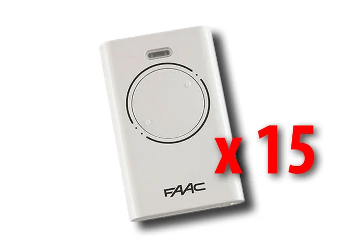 faac 15 mandos 2 canales xt2 433 slh lr 787007 15 (new code 787032)