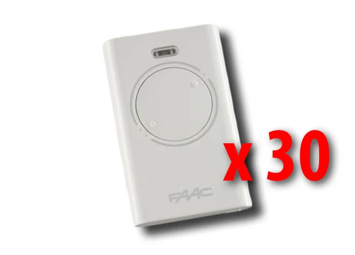 faac 30 mandos 2 canales 868mhz xt2 868 slh lr 787009 (new code 787030)