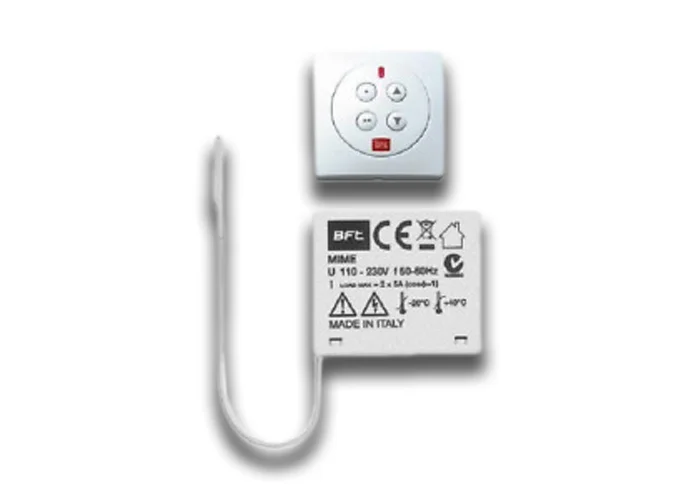 bft receptor bicanal de interno 433 mhz mime ac pad kit r400008 2611782