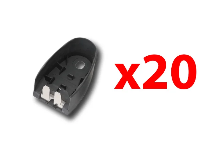 came  tapones para perfil dimensiones 44x74 mm (paquete de 20 pzs) 806ed-0167