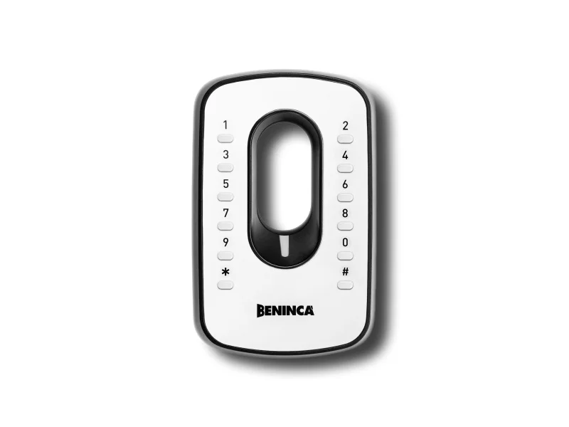 beninca teclado digital de aluminio cableado ip54 iri.kpad-c&nbsp;9760032