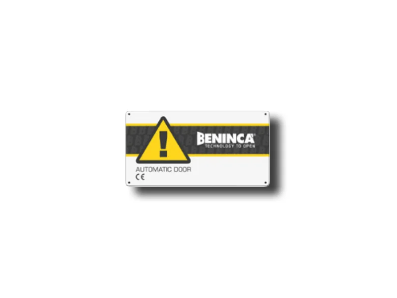 beninca placa de señalización id.ta&nbsp;9846019