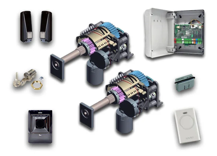 faac kit automatización puertas batientes s2500i 24v high kit 104250445 (new code 120020)