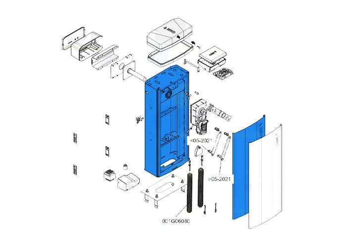 came repuesto armario con puerta barrera gt8 88003-0097