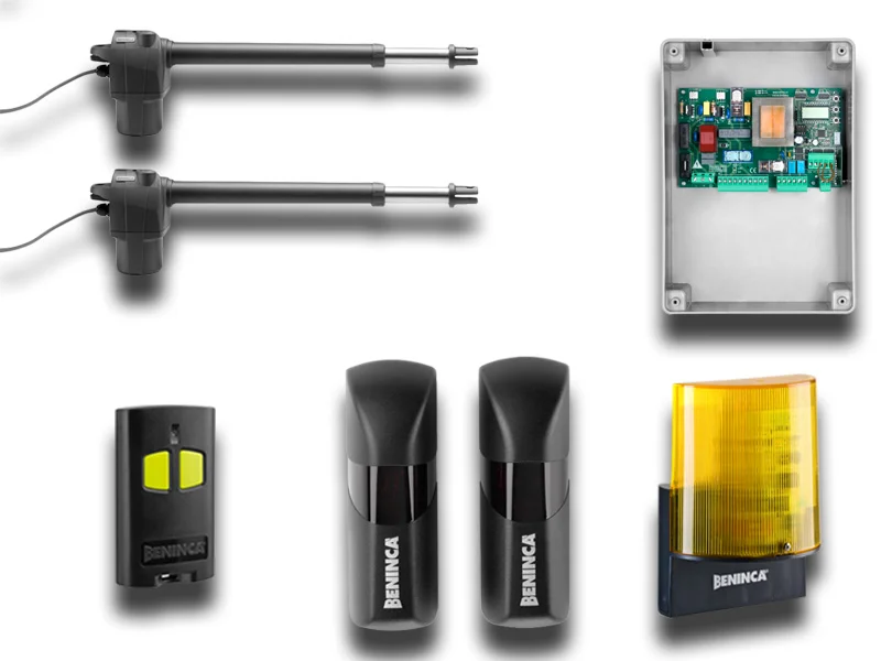 beninca kit automatización para puertas batientes 230v kbill30m 9598193