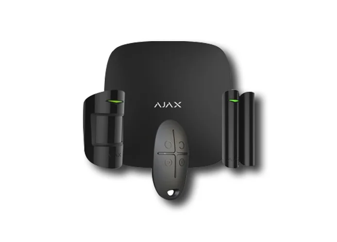 ajax starterkit 4g inalámbrico negro 51173