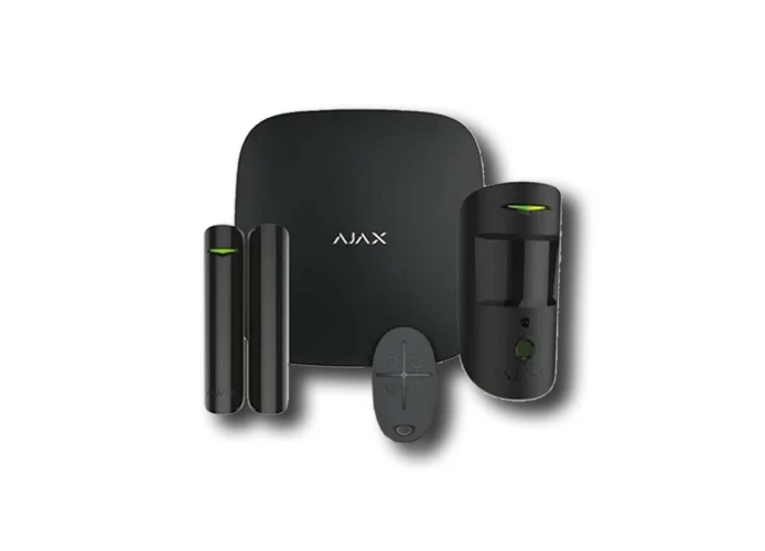 ajax starterkit cam plus inalámbrico negro 38175