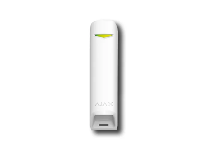 ajax detector de movimiento de cortina inalámbrica motionprotect curtain 38195