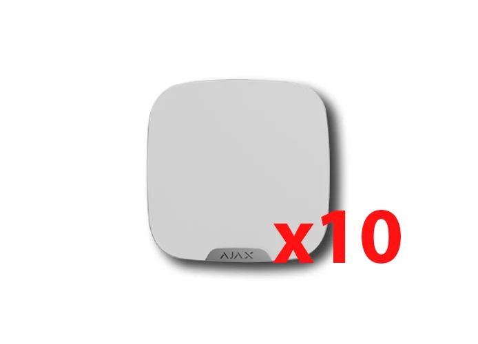 ajax lote de brandplates ss dd 10 (10 pzs) blanco 39279