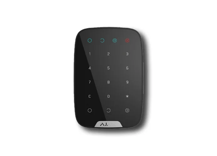 ajax teclado inalámbrico bidireccional negro keypad 38248