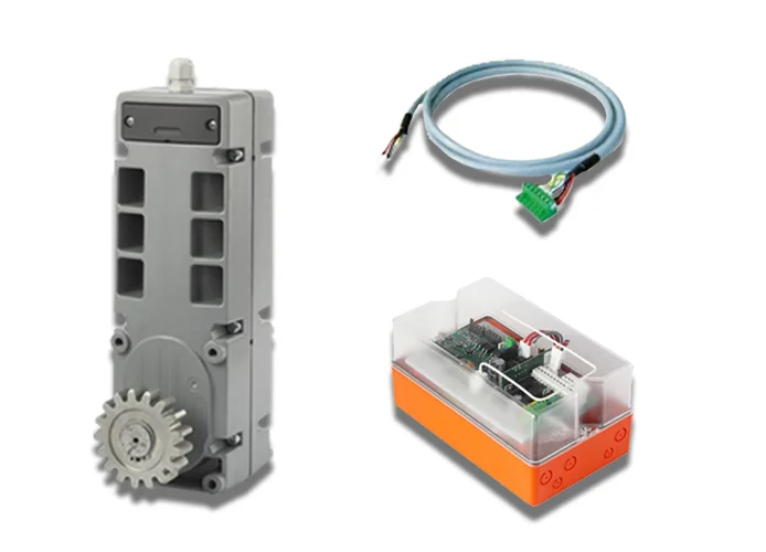 cardin kit integrable 24v para puertas correderas hasta 300kg 24v kt-sli324cb