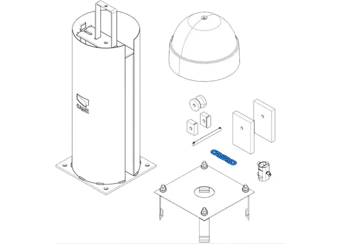 came repuesto cadena genovesa 9mm cat-i 1m 119rix016