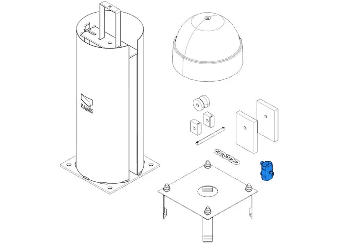 came repuesto candado enganche de la cadena cat-i 119rix017