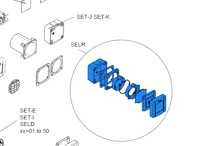 came kit repuesto piezas mecánicas selr1ndg 88006-0022