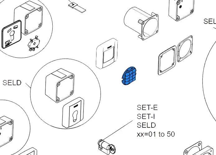 came repuesto selt teclado de silicona 2pzs 88006-0051