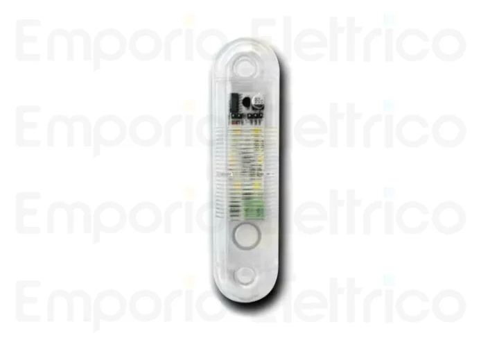 nologo luz intermitente de externo de led 12/24V blanco transparente flash-out cl