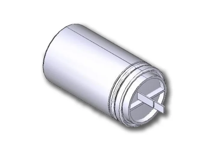 came repuesto original condensador 10 uF con faston 119rir271