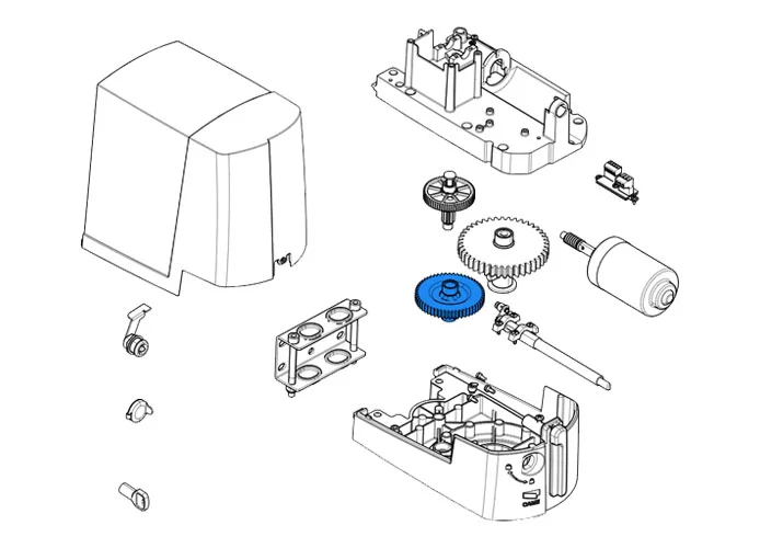came eje secundario ftx v 88001-0310