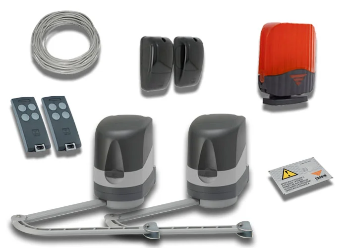 cardin kit completo para puertas batientes 24v kt-blgriffe24