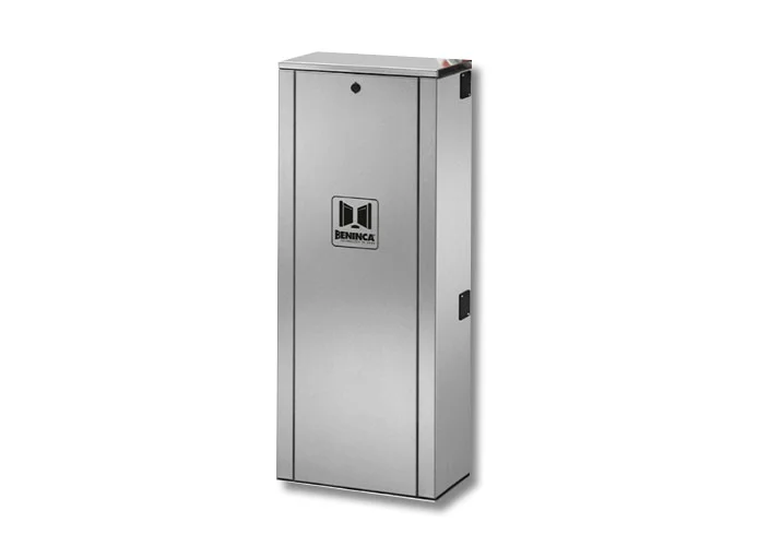beninca barrera viaria 24vdc inox para pasos hasta 6,5m 908301926 ve.650i