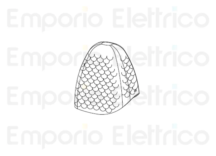 fadini repuesto de la tapa naranja transparente intermitente para miri 4 46001