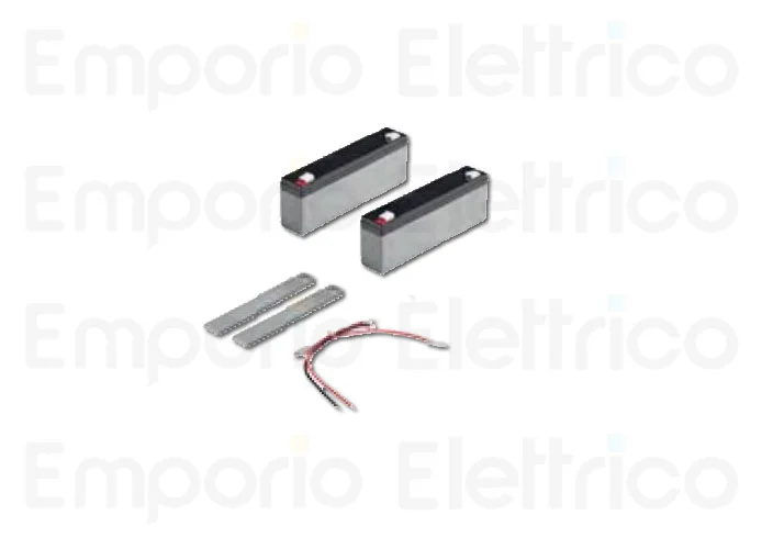 beninca kit baterías de 2,1 Ah con soporte y cable 908602344 bt2.bat