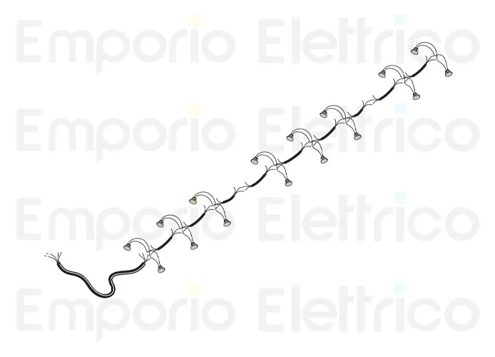 fadini ricambio cavo elettrico con 16 faretti a led per bayt 980 97382