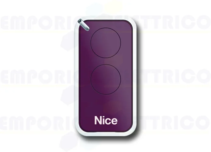 nice mando 2 canales serie inti lila inti2l