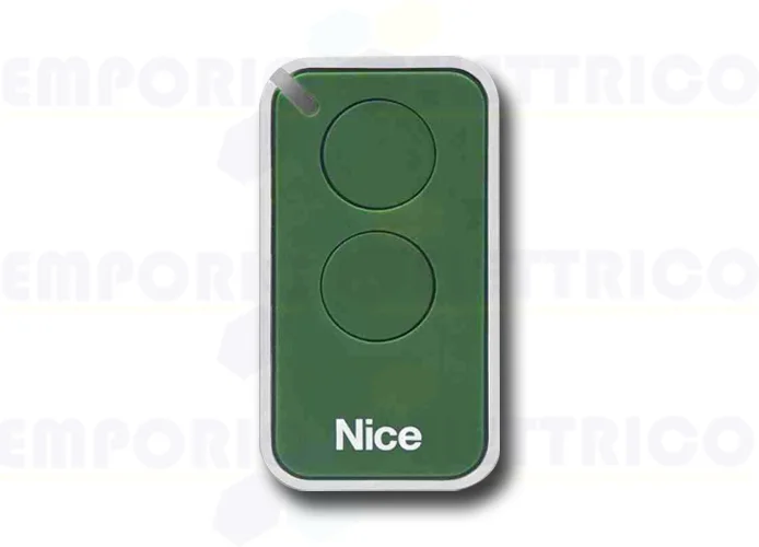 nice mando 2 canales serie inti verde inti2g
