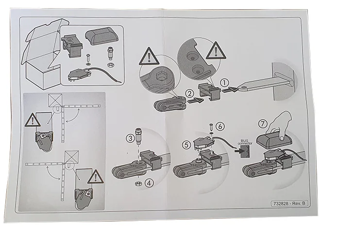 faac safecoder encoder absoluto magnético bus 404040 (new code 404048)