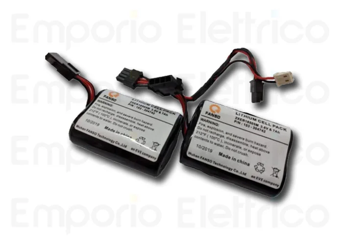 bentel batería para sirena sro sri bw-b35sr