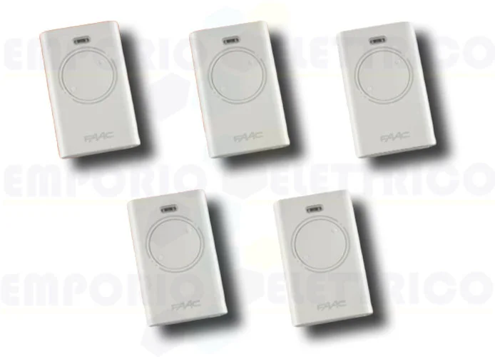 faac 5 mandos 2 canales xt2 433 slh lr 787007 (new code 787032)