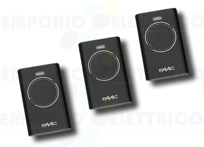 faac 3 mandos 2 canales 433mhz xt2 433 slh lr 7870071 (new code 787032)