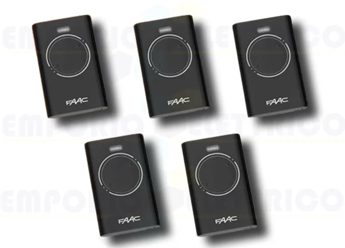 faac 5 mandos 2 canales 433mhz xt2 433 slh lr 7870071 (new code 787032)