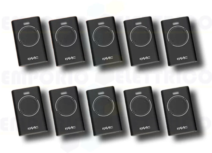 faac 10 mandos 2 canales 868mhz xt2 868 slh lr 7870091 (new code 787030)