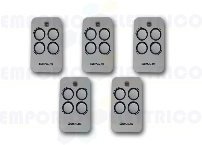 genius 5 mandos 4 canales 868mhz jlc kilo tx4 6100333 (new 787035)