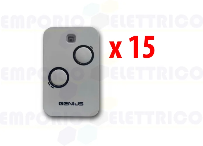 genius 15 mandos 2 canales 868mhz jlc kilo tx2 6100332 (new 787034)