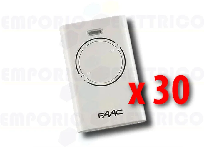 faac 30 mandos 2 canales xt2 433 slh lr 787007 (new code 787032)