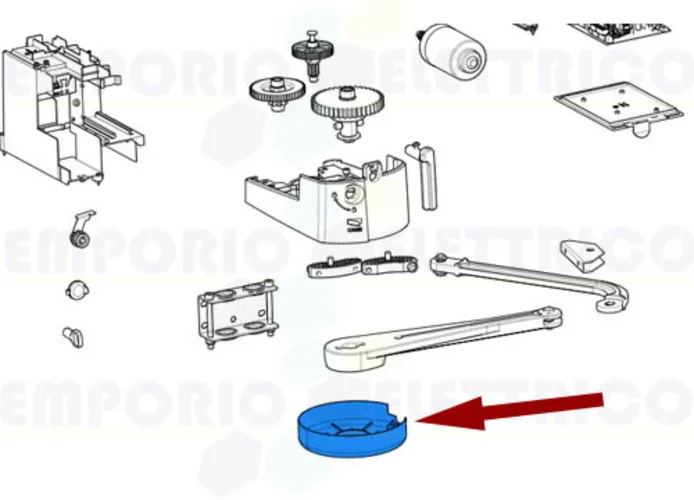 came repuesto de la carcasa del brazo de transmisión ral 7024 ftl 88001-0075