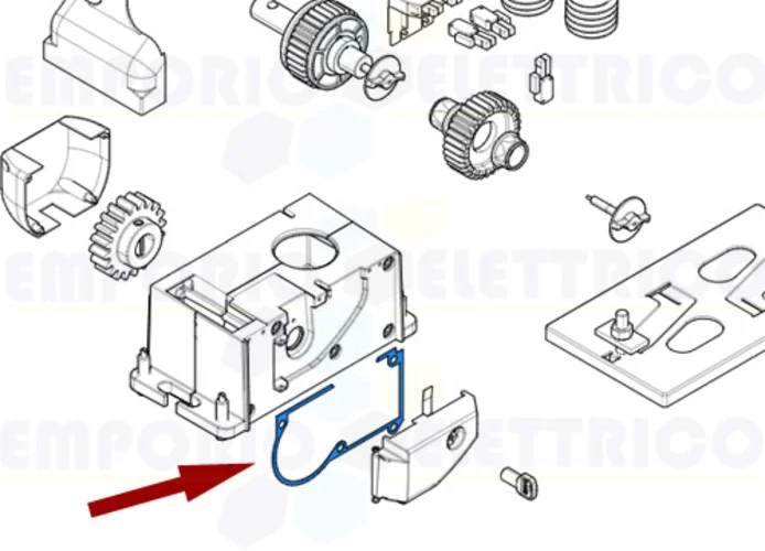 came repuesto paquete 50 pzs empaquetadura bx 88001-020