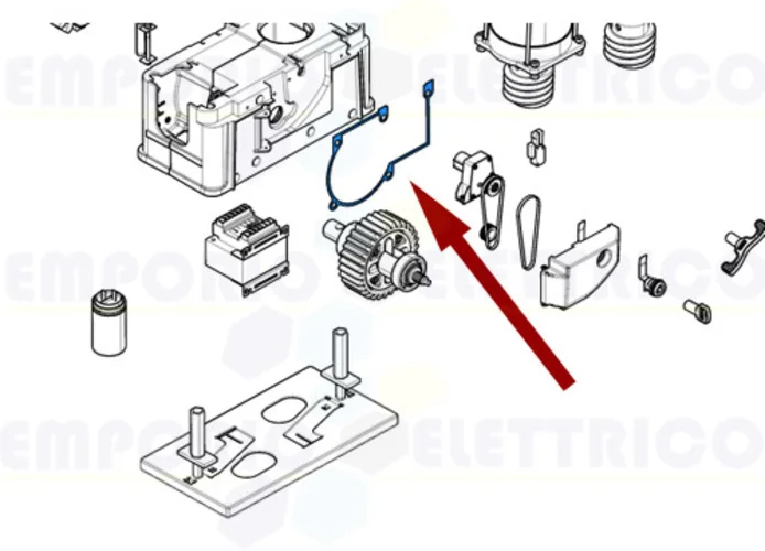 came repuesto paquete 50 pzs empaquetadura bk 88001-019