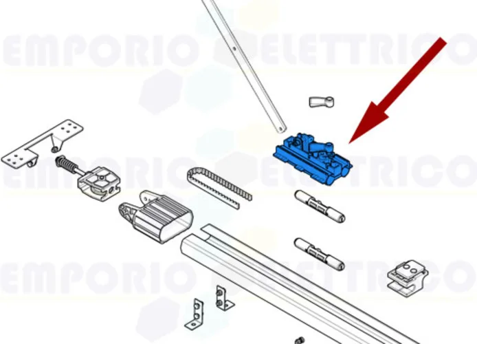 came repuesto patín&nbsp;de deslizamiento ver 119rie147