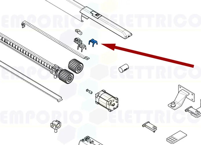 came repuesto 3pzs deslizamiento de accionamiento de microinterruptores ati 88001-0244