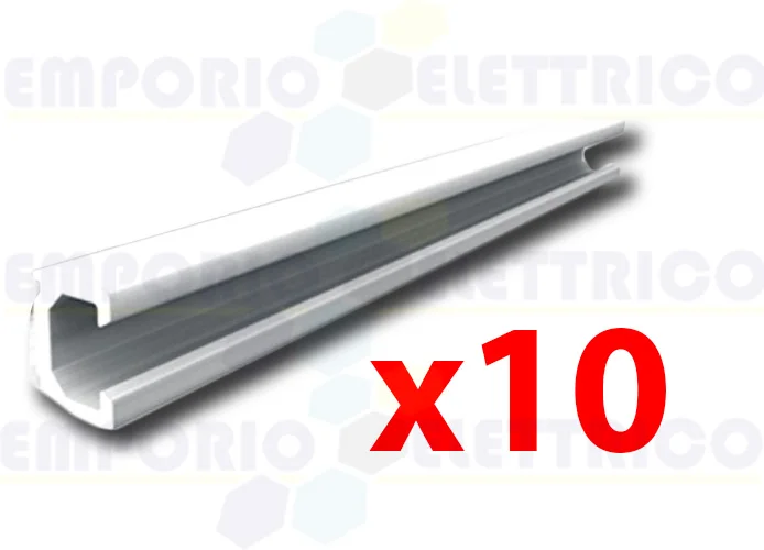 came perfil de aluminio l=2 m (paquete de 10 pzs) 806ed-0163