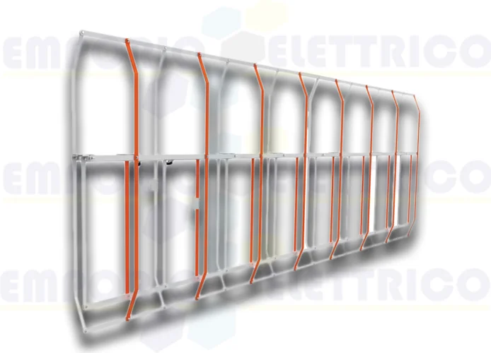 came estante de aluminio h=1300 mm (accesorio por 803xa-0270) 803xa-0350